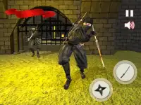 Ninja Guerrero medio tierra batalla simulador 3D Screen Shot 0