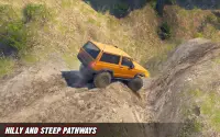 Offroad Jeep guida Simulator Extreme rally race Screen Shot 2