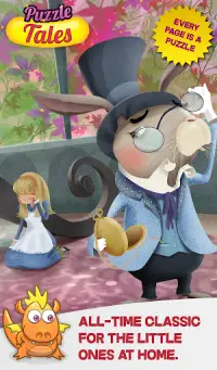 Alice in Wonderland - Jigsaw Screen Shot 0