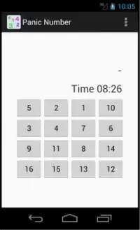 脳トレ！Panic Number ～反射神経を鍛える～ Screen Shot 1