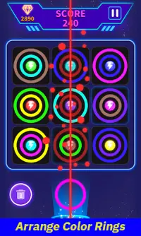 Color Rings Game - Puzzle Games Screen Shot 2