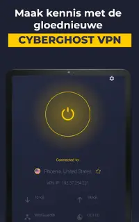 CyberGhost VPN - WiFi Security Screen Shot 5
