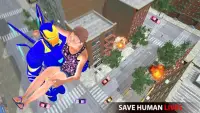 Iron Superhero Rescue : Flying Superhero Games Screen Shot 0