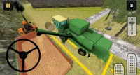 Harvester Driving 3D: Wheat Unloading Screen Shot 1