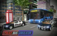 Police Bus Driver - Criminal Transport Simulator Screen Shot 1