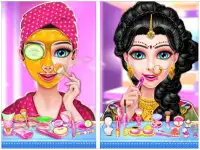 indian girl photoshoot makeover - pernikahan india Screen Shot 3