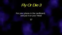 Fly Or Die 3 - VR Screen Shot 0