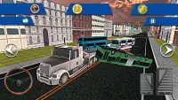 Euro Bus Transporter Simulator Truck Screen Shot 4