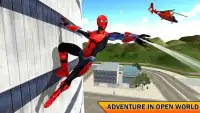 Flying Superhero Iron Spider Mission 2018 Screen Shot 0