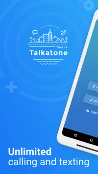 Talkatone: Texting & Calling Screen Shot 0