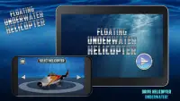 Floating Underwater Helicopter Screen Shot 2