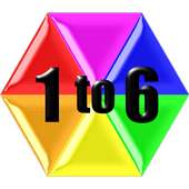 1 to 6 - Number & Colour Game