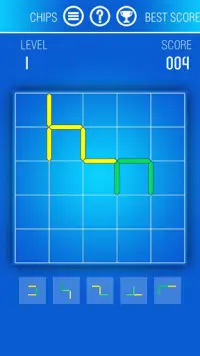 Just Contours - logic & puzzle game with lines Screen Shot 1