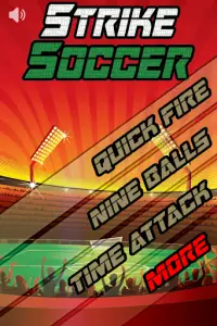 Strike Soccer Flick Free Kick Screen Shot 0