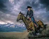 Horse Riding Free Game Jigsaw Puzzle Screen Shot 4