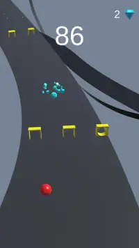 Shape Race! New Race Tunnel 3D Offline game Screen Shot 3