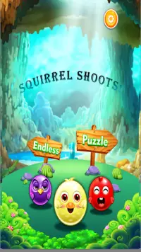 Bubble Shooter Squirrel Ball - A Great Fox Puzzle Screen Shot 1