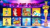 Sexi Pop Art Jigsaw Screen Shot 0