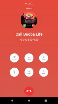 Call from Booba Life 📞 Chat   Call Screen Shot 2