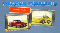 Truck Puzzles: Kids Puzzles Screen Shot 1