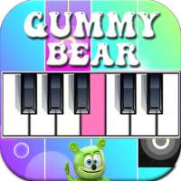 Gummy Bear Piano Tile Hop Game