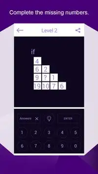 Mathmaster - brain training puzzles and riddles Screen Shot 2