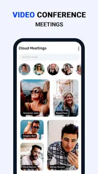 Free Cloud Meetings - High Quality Video Calls Screen Shot 4