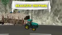 Tractor chofer cargamento simu Screen Shot 3