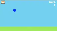 Flappy Blue Ball Screen Shot 1