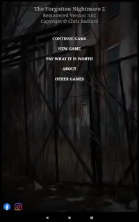 The Forgotten Nightmare 2 Text Adventure Game Screen Shot 12
