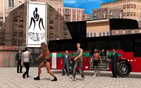 Wrestlers Transport Bus Simulator Screen Shot 11