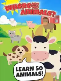 Where are the animals? - Educational Game for Kids Screen Shot 6