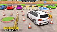 रियल प्राडो कार पार्किंग गेम Screen Shot 1