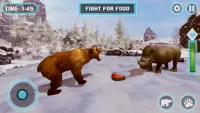 Polar Bear Simulator: Arctic Bear Game Screen Shot 1