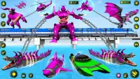 Crocodile Robot Car Game 3d Screen Shot 1