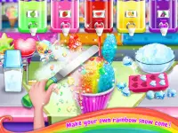 Summer Rainbow Frozen Foods！ Screen Shot 0