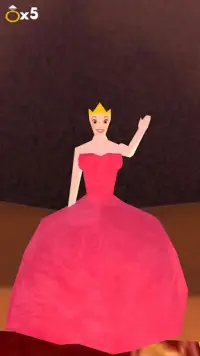 La princesa corre al castillo Screen Shot 0