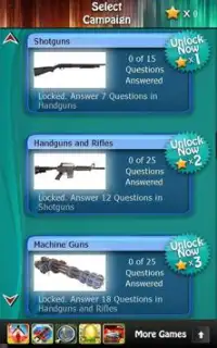 Weapons and Firearms Quiz HD Screen Shot 0