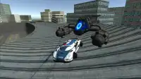 Flying Police Car Simulator 3D Screen Shot 5