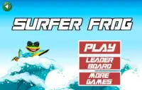 Surfer Frog - Summer Sports Screen Shot 0