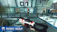 Robot Gun Shooting Games War Screen Shot 1