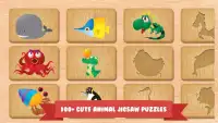 Baby Animal Jigsaw Puzzles - Educational Game Screen Shot 2