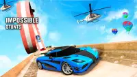Mega Ramp Car Stunts 3D: Ramp Stunt Car Games 2021 Screen Shot 2