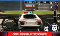 Полиция город машина водитель Screen Shot 2