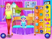 新生児ファッションの赤ん坊のゲーム Screen Shot 2