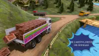 Offroad Truck Cargo Drive Game Screen Shot 2