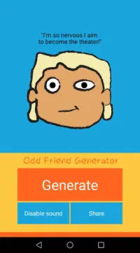 Odd Friend Generator Screen Shot 1