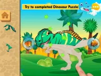Dinosaur sound puzzles - learning for good kids Screen Shot 6