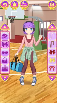 Anime Schulkleider Anziehspiel Screen Shot 8