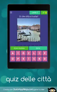 Quiz delle città 2020 Screen Shot 10